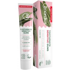 Dantų pasta jautrioms dantenoms su dilgėlėmis ir šalavijais, ekologiška (75ml)